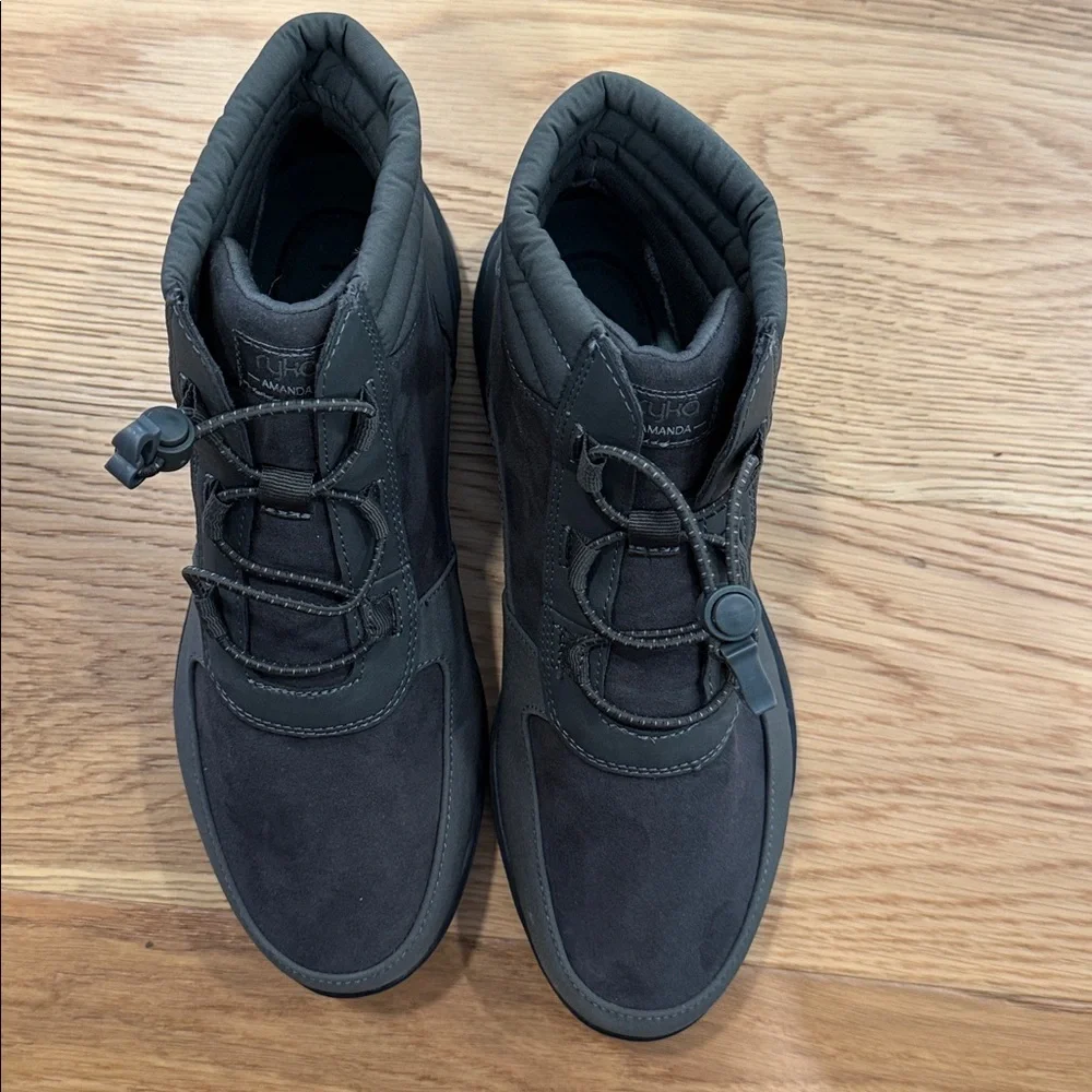 Ryka Amanda Cold Weather Hiking Boots Womens 9 Dark Green Excellent Condition